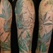Tattoos - Brush Paint Birds 1/2 Sleeve - 37997